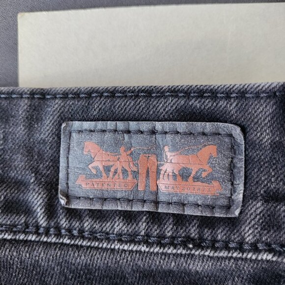 Levi's Curvy 529 Skinny Leg Hi-Rise Stretchy Plus Size Jeans 32 Women Black - Picture 10 of 14